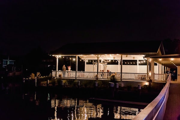 Waterfront wedding venue Chesapeake Bay